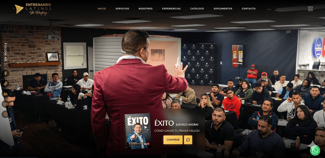 Entrenando Latinos in Roofing